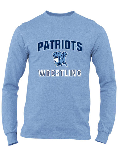John Jay Patriots Wrestling Men's LS T-Shirt