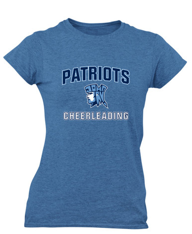 John Jay Patriots Cheerleading Women's Premium SS T-Shirt