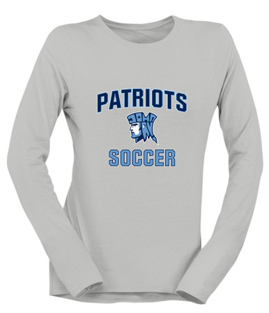 John Jay Patriots Soccer #1 Women's Premium LS T-Shirt