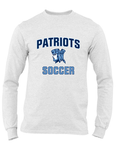 John Jay Patriots Soccer #1 Men's LS T-Shirt