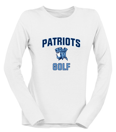 John Jay Patriots Golf Women's LS T-Shirt