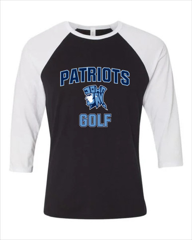 John Jay Patriots Golf Men's Baseball T-Shirt