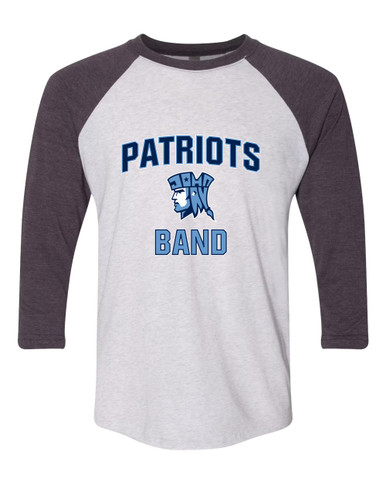 John Jay Patriots Band # 1 Men's Baseball T-Shirt