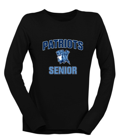 John Jay Patriots Senior #1 Women's LS T-Shirt
