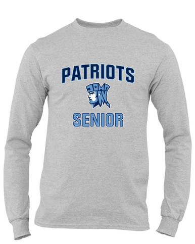 John Jay Patriots Senior #1 Men's LS T-Shirt