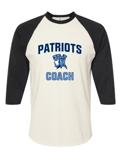 John Jay Patriots Coach Women's Baseball T-Shirt
