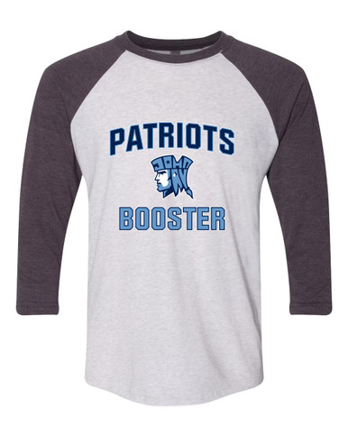 John Jay Patriots Booster Men's Baseball T-Shirt