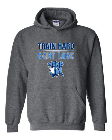 John Jay Patriots Train Hard, Can't Lose Men's Hoodie