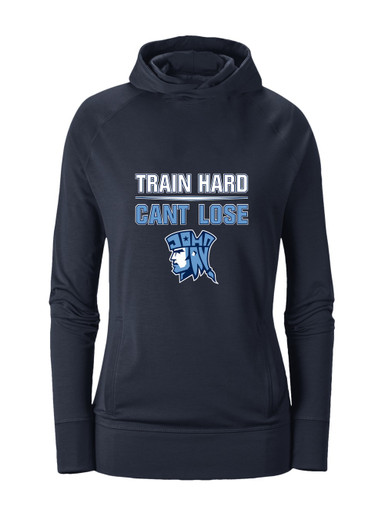 John Jay Patriots Train Hard, Can't Lose Women's Hoodie