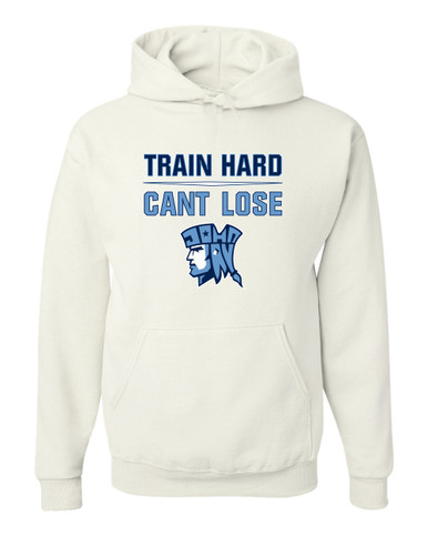 John Jay Patriots Train Hard, Can't Lose Men's Premium Hoodie