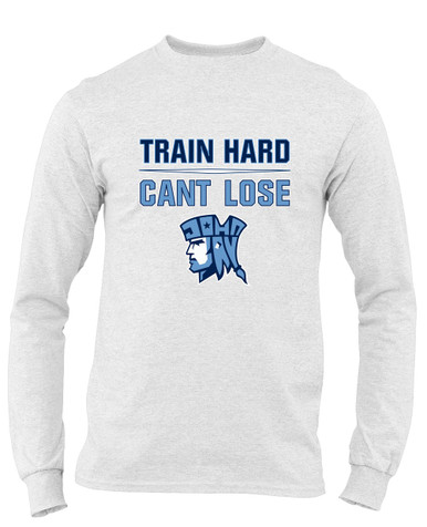 John Jay Patriots Train Hard, Can't Lose Men's Premium LS T-Shirt