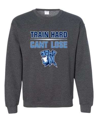 John Jay Patriots Train Hard, Can't Lose Men's Sweatshirt