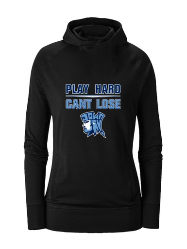 John Jay Patriots Play Hard, Can't Lose Women's Hoodie