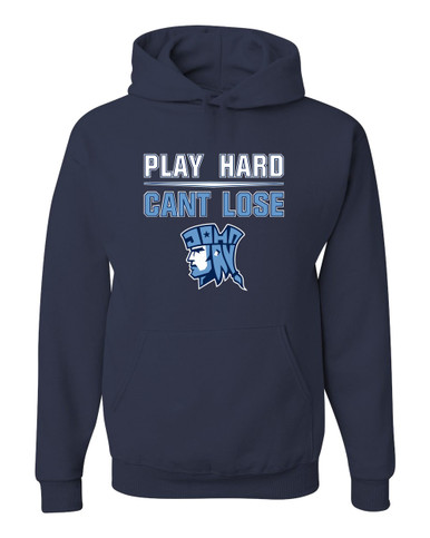 John Jay Patriots Play Hard, Can't Lose Men's Premium Hoodie