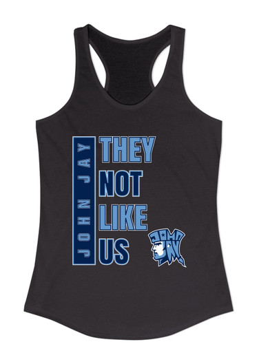 John Jay Patriots They Not Like Us #1 Women's Tank Top