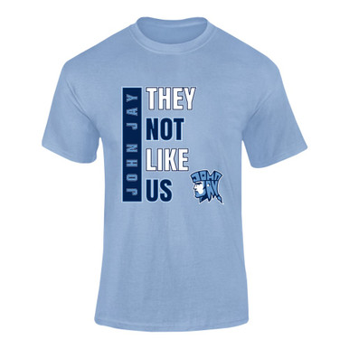 John Jay Patriots They Not Like Us #1 Men's SS T-Shirt