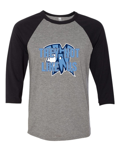 John Jay Patriots They Not Like Us #2 Men's Baseball T-Shirt