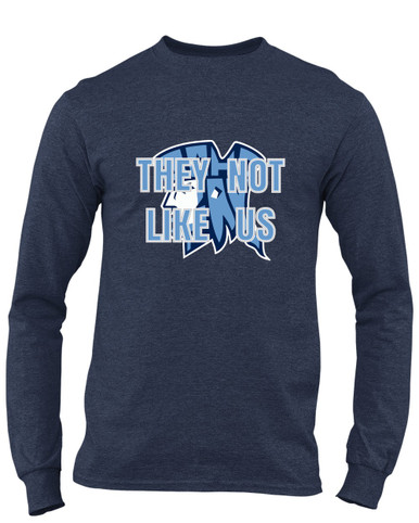 John Jay Patriots They Not Like Us #2 Men's LS T-Shirt