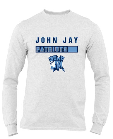 John Jay Patriots Mascot #7 Men's Premium LS T-Shirt