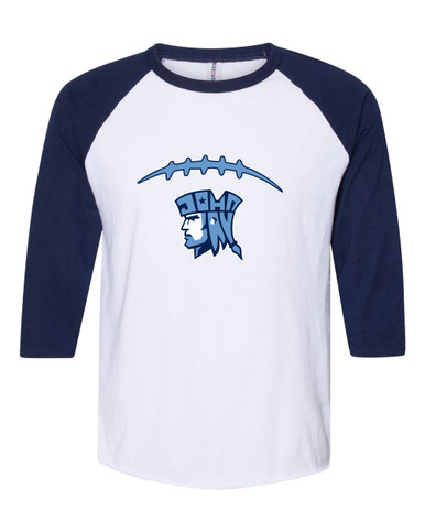 John Jay Patriots Football #2 Men's Baseball T-Shirt