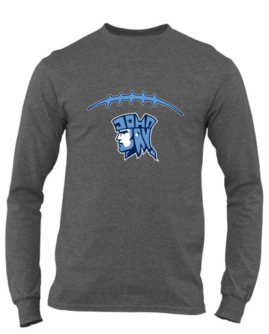 John Jay Patriots Football #2 Men's LS T-Shirt