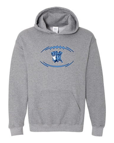 John Jay Patriots Football #3 Men's Hoodie