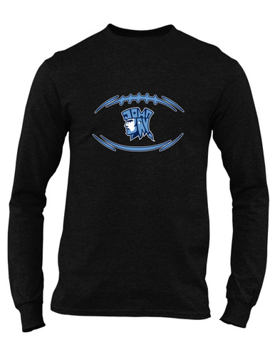 John Jay Patriots Football #3 Men's Premium LS T-Shirt