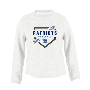 John Jay Patriots Baseball #2 Women's Sweatshirt