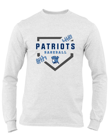 John Jay Patriots Baseball #2 Men's Premium LS T-Shirt