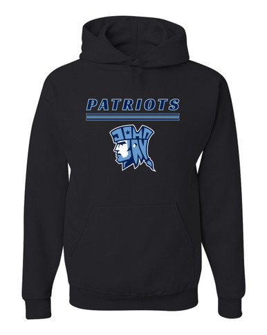 John Jay Patriots Mascot #8 Men's Premium Hoodie