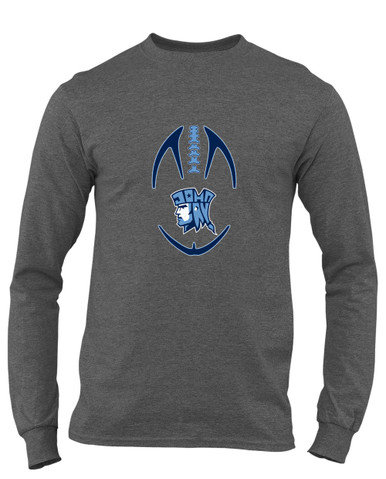 John Jay Patriots Football #4 Men's Premium LS T-Shirt