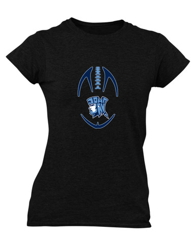 John Jay Patriots Football #4 Women's Premium SS T-Shirt