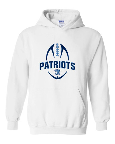 John Jay Patriots Football #5 Men's Hoodie