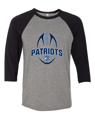 John Jay Patriots Football #5 Men's Baseball T-Shirt
