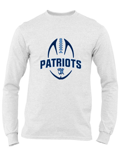 John Jay Patriots Football #5 Men's LS T-Shirt
