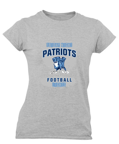 John Jay Patriots Football #6 Women's SS T-Shirt
