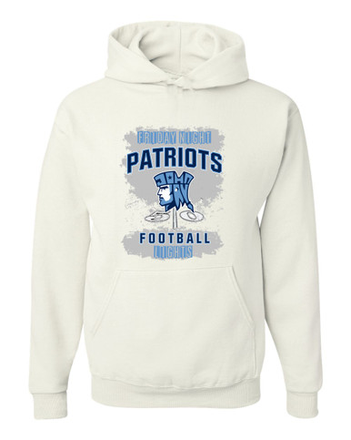 John Jay Patriots Football #6 Men's Premium Hoodie