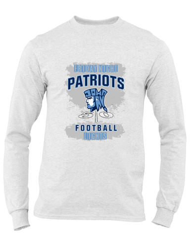 John Jay Patriots Football #6 Men's Premium LS T-Shirt