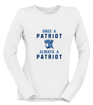 John Jay Patriots Once A Women's LS T-Shirt