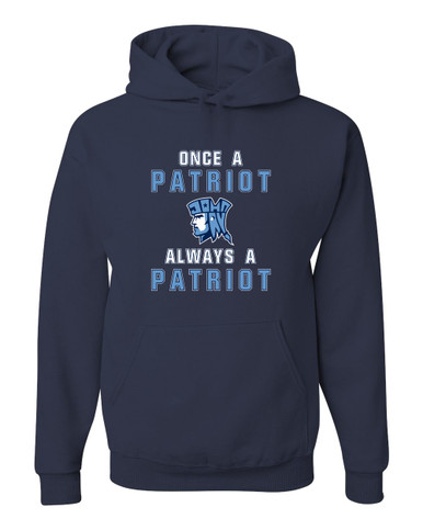 John Jay Patriots Once A Men's Premium Hoodie
