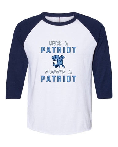 John Jay Patriots Once A Men's Baseball T-Shirt