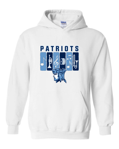 John Jay Patriots Band # 2 Men's Hoodie