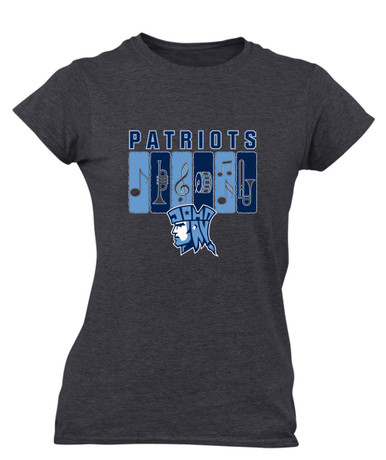 John Jay Patriots Band # 2 Women's Premium SS T-Shirt