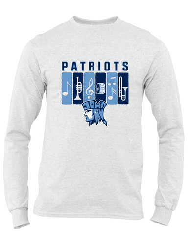 John Jay Patriots Band # 2 Men's LS T-Shirt