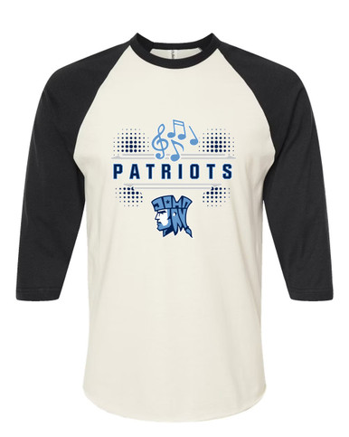 John Jay Patriots Band # 3 Women's Baseball T-Shirt