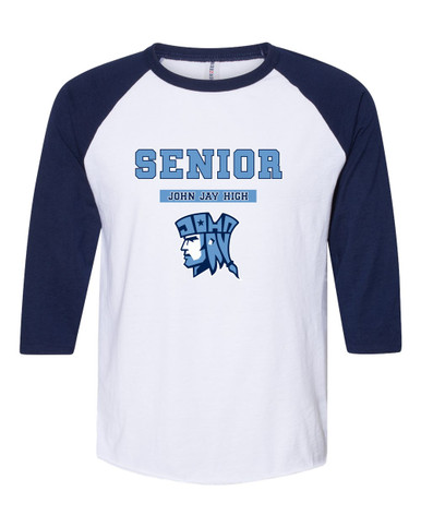 John Jay Patriots Senior #2 Women's Baseball T-Shirt