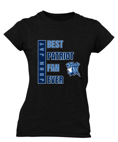 John Jay Patriots Best Patriot Fan Women's SS T-Shirt