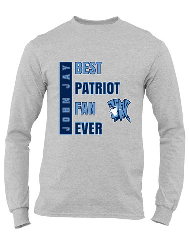 John Jay Patriots Best Patriot Fan Men's Premium LS T-Shirt