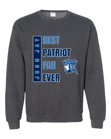 John Jay Patriots Best Patriot Fan Men's Sweatshirt