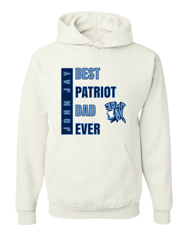 John Jay Patriots Best Patriot Dad Men's Premium Hoodie